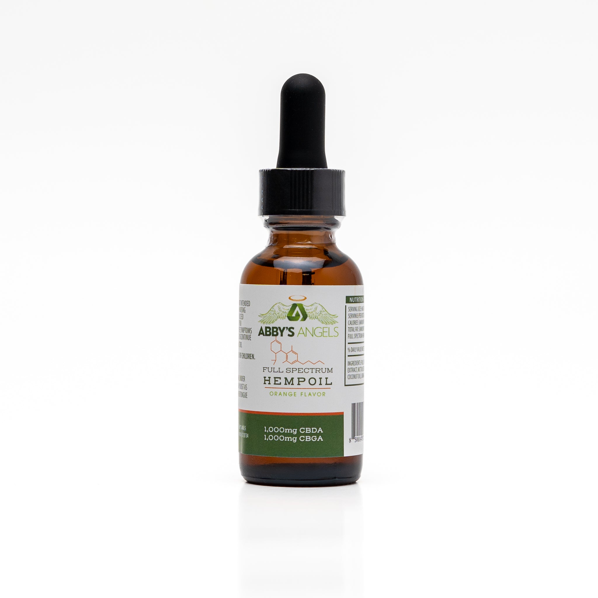 1000mg CBDa : 1000mg CBGa - 1oz Tincture – Abby's Angels CBD