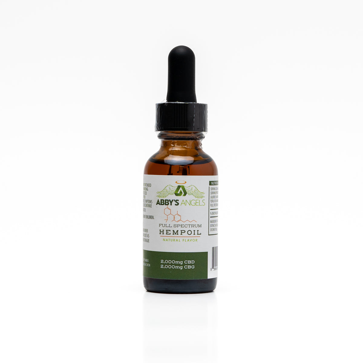 2000mg CBD : 2000mg CBG - 1oz Tincture – Abby's Angels CBD